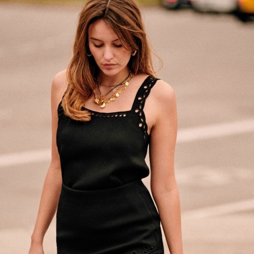 Sezane Mélisse knit top